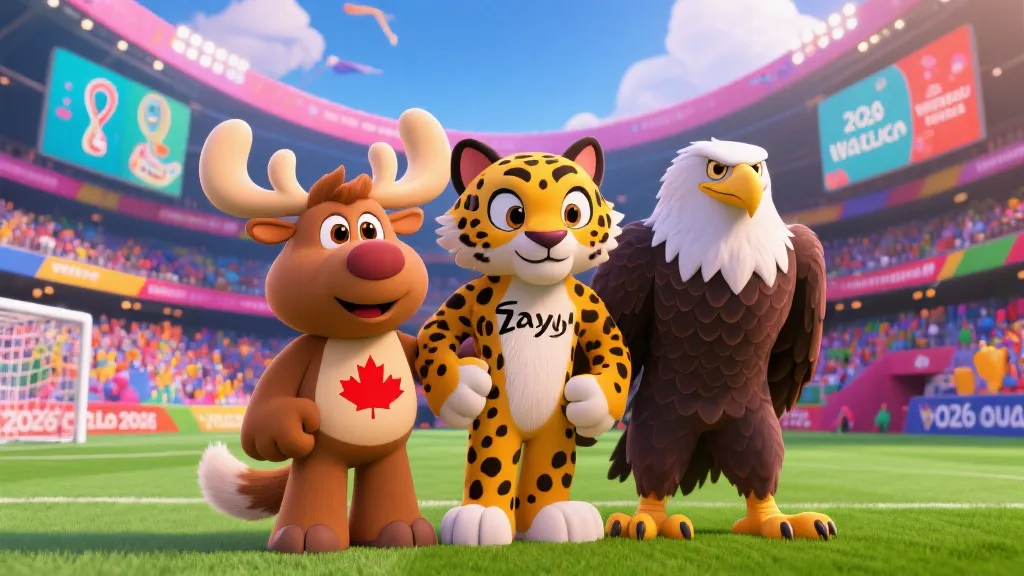 揭秘2026世界杯吉祥物：Maple、Zayu与Clutch背后的文化密码与狂欢寓意